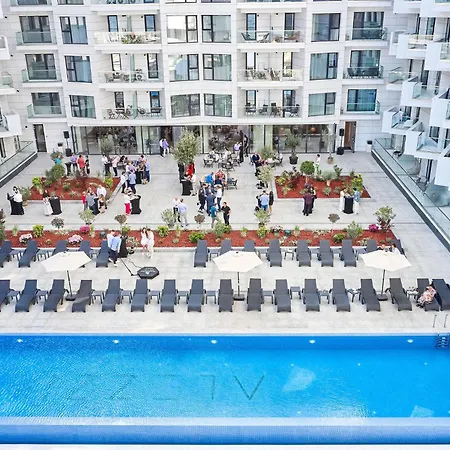 شقة Manhattan In Infinity Pools And Parking